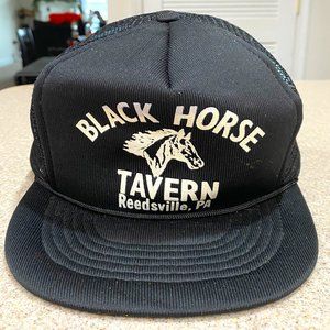 Vintage Black Horse Tavern (PA) Rope Trucker Hat